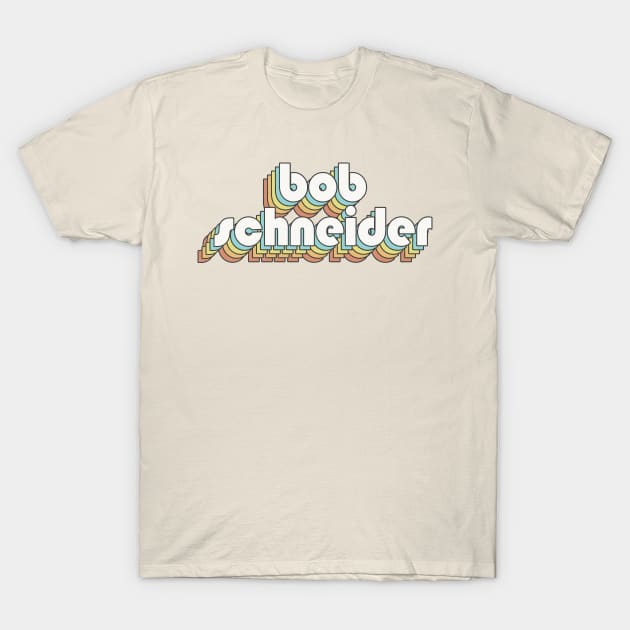 Retro Bob Schneider T-Shirt by Bhan Studio